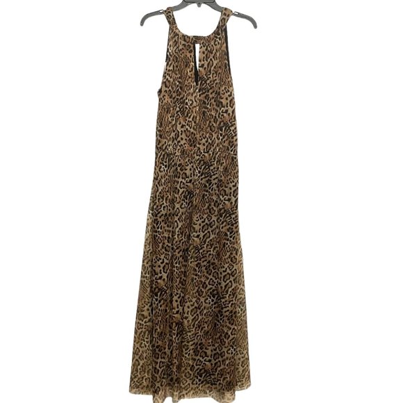 Chico’s Leopard Print Halter Dress (NWT) - Picture 2 of 6